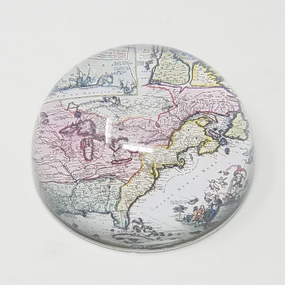 Vintage‎ Durwin Rice New York dome paper weight